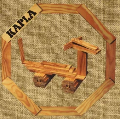 KAPLA Buch 4 - Einfache & lustige Tiere beige