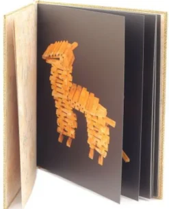 KAPLA Buch 4 - Einfache & lustige Tiere beige