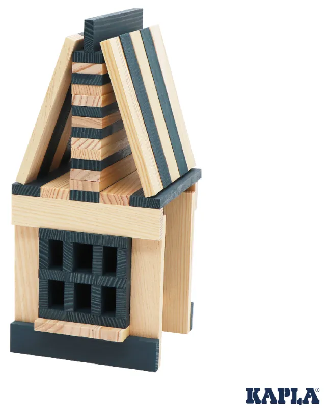 KAPLA 40er QUADRATE Dunkelblau