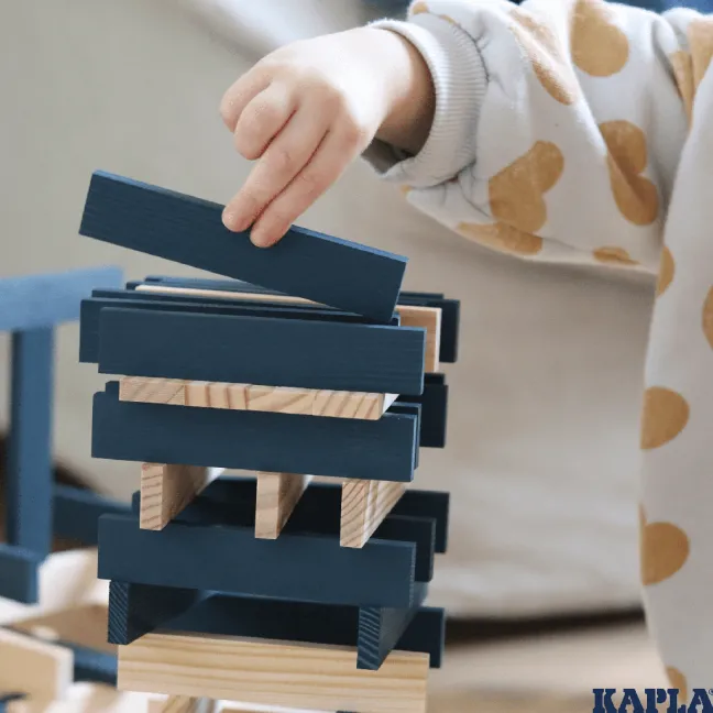 KAPLA 40er QUADRATE Dunkelblau