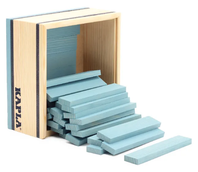 KAPLA 40er QUADRATE Hellblau