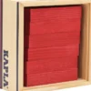 KAPLA 40er QUADRATE Rot