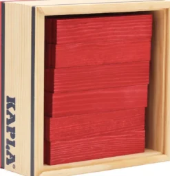 KAPLA 40er QUADRATE Rot