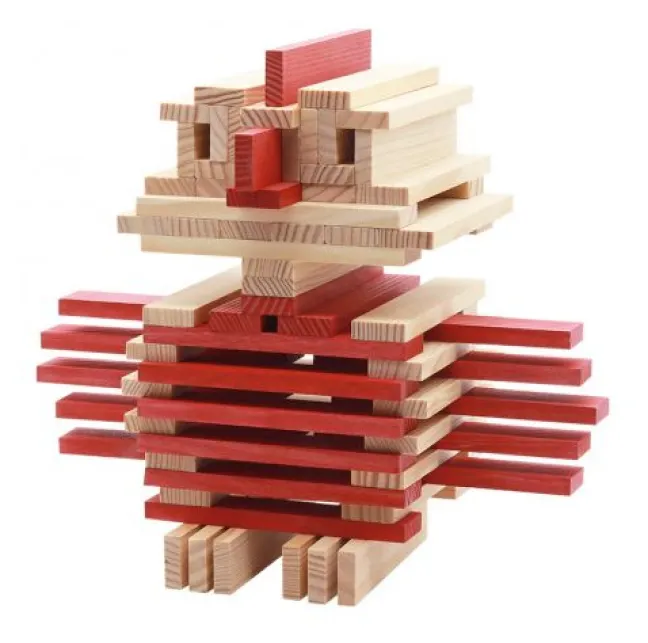 KAPLA 40er QUADRATE Rot
