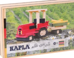 KAPLA Traktor Baukasten 155 Holzplättchen