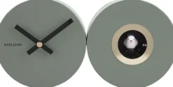 Karlsson Kuckucksuhr Duo Jungle green