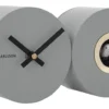 Karlsson Kuckucksuhr Duo Mouse grey