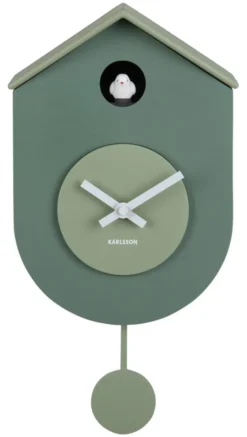 Karlsson Kuckucksuhr Grato Jungle green & grayed jade