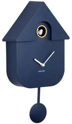 Karlsson Kuckucksuhr Modern Dark blue