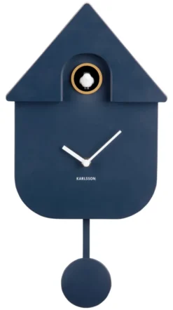 Karlsson Kuckucksuhr Modern Dark blue