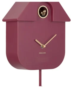 Karlsson Kuckucksuhr Modern Dark mauve