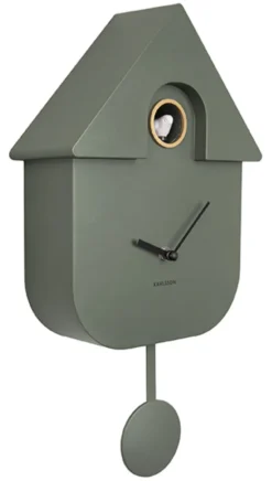 Karlsson Kuckucksuhr Modern Jungle green