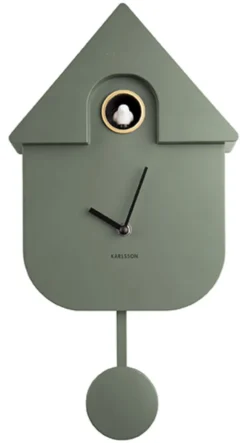 Karlsson Kuckucksuhr Modern Jungle green