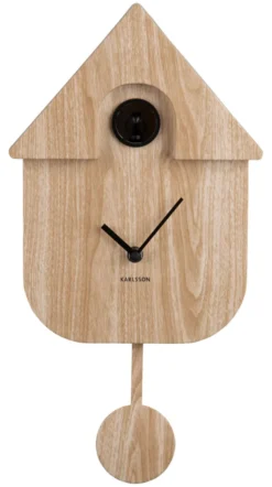 Karlsson Kuckucksuhr Modern Light wood