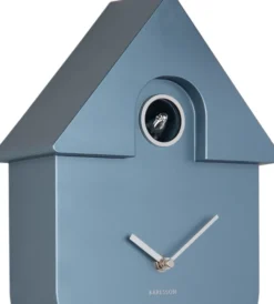 Karlsson Kuckucksuhr Modern Metallic dark blue