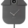 Karlsson Kuckucksuhr Modern Metallic dark grey