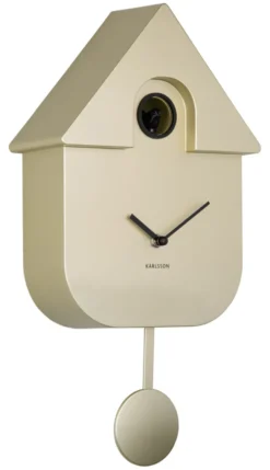 Karlsson Kuckucksuhr Modern Metallic gold