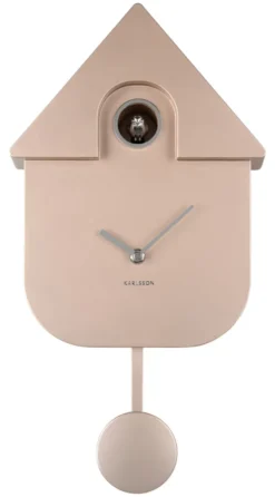 Karlsson Kuckucksuhr Modern Metallic rose gold