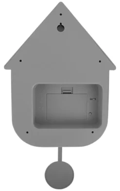 Karlsson Kuckucksuhr Modern Mouse grey