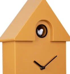 Karlsson Kuckucksuhr Modern Ochre yellow