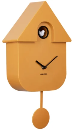 Karlsson Kuckucksuhr Modern Ochre yellow
