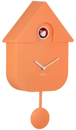 Karlsson Kuckucksuhr Modern Orange