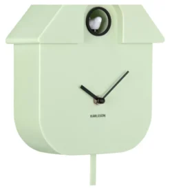 Karlsson Kuckucksuhr Modern Soft green