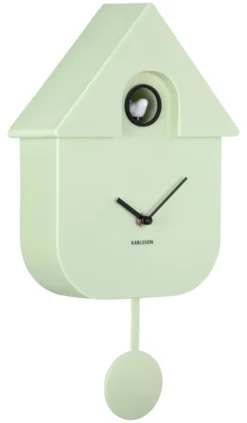 Karlsson Kuckucksuhr Modern Soft green
