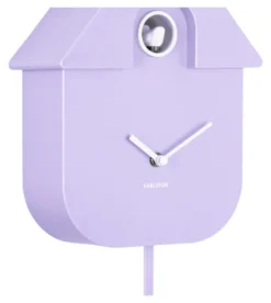 Karlsson Kuckucksuhr Modern Soft purple