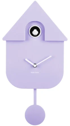 Karlsson Kuckucksuhr Modern Soft purple