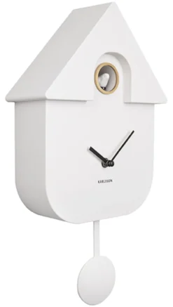 Karlsson Kuckucksuhr Modern White