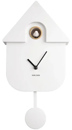 Karlsson Kuckucksuhr Modern White