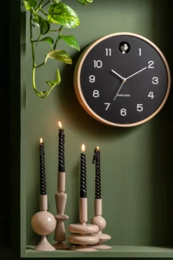 Karlsson Kuckucksuhr Natural Black
