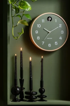 Karlsson Kuckucksuhr Natural Jungle green
