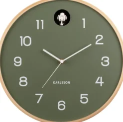Karlsson Kuckucksuhr Natural Jungle green
