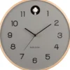 Karlsson Kuckucksuhr Natural Mouse grey