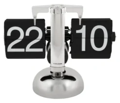 Karlsson Tischuhr Small Flip Black