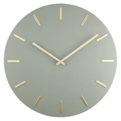 Karlsson Wanduhr Charm Jungle green