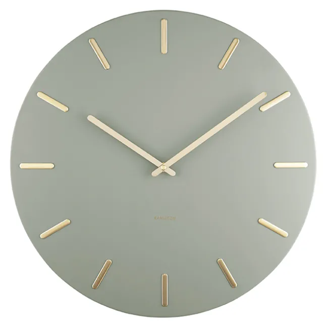 Karlsson Wanduhr Charm Jungle green