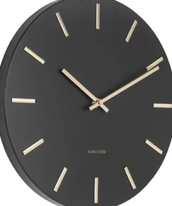 Karlsson Wanduhr Charm Small Black