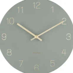 Karlsson Wanduhr Charm Small Jungle green