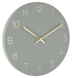 Karlsson Wanduhr Charm Small Jungle green
