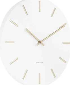 Karlsson Wanduhr Charm Small White