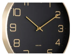 Karlsson Wanduhr Elegance Black