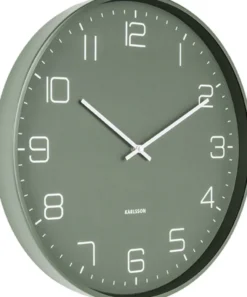 Karlsson Wanduhr Lofty Green