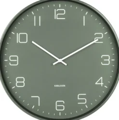 Karlsson Wanduhr Lofty Green