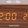 Karlsson Wecker Block Dark wood