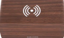 Karlsson Wecker Block Dark wood