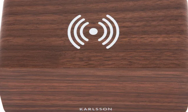 Karlsson Wecker Block Dark wood
