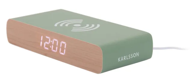 Karlsson Wecker Retro Flat Jungle green